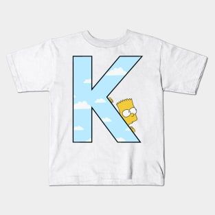 Simpsons letter Kids T-Shirt